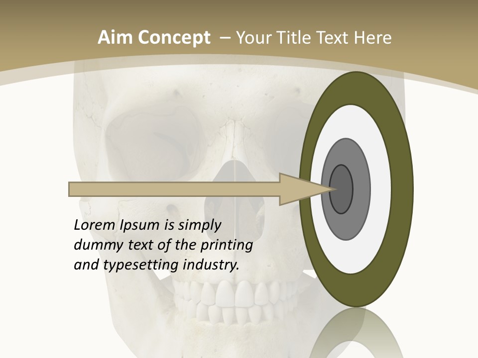 Curtain Messy Empty PowerPoint Template