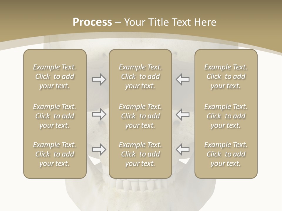 Curtain Messy Empty PowerPoint Template