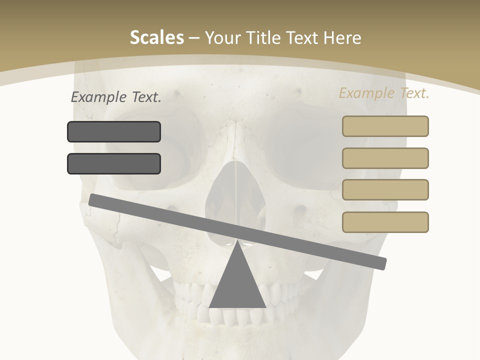 Curtain Messy Empty PowerPoint Template