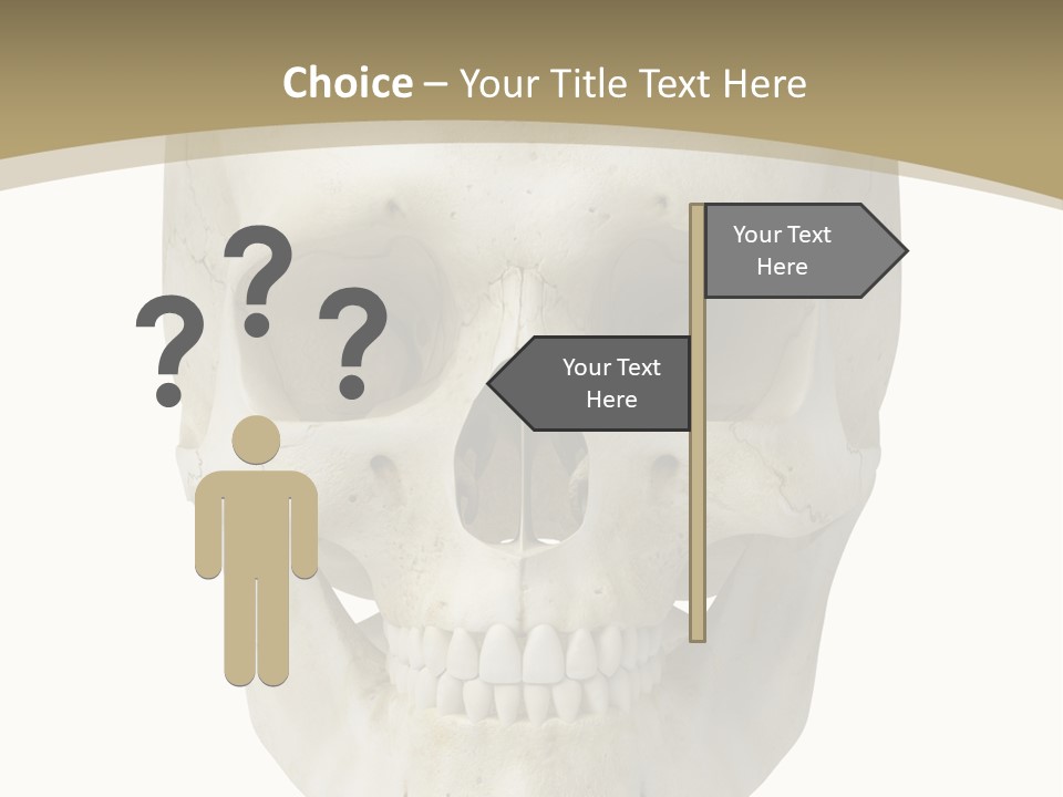 Curtain Messy Empty PowerPoint Template