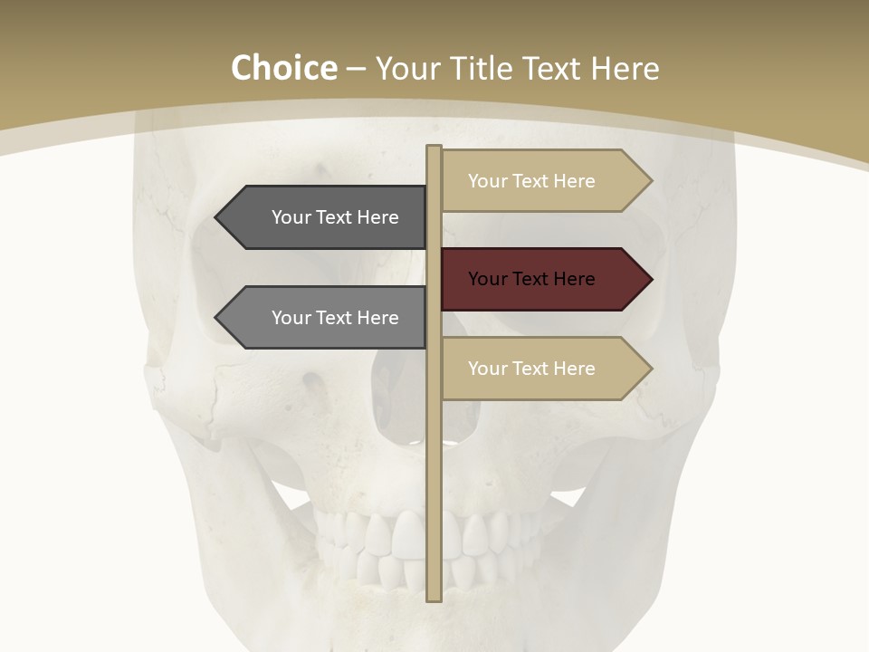 Curtain Messy Empty PowerPoint Template
