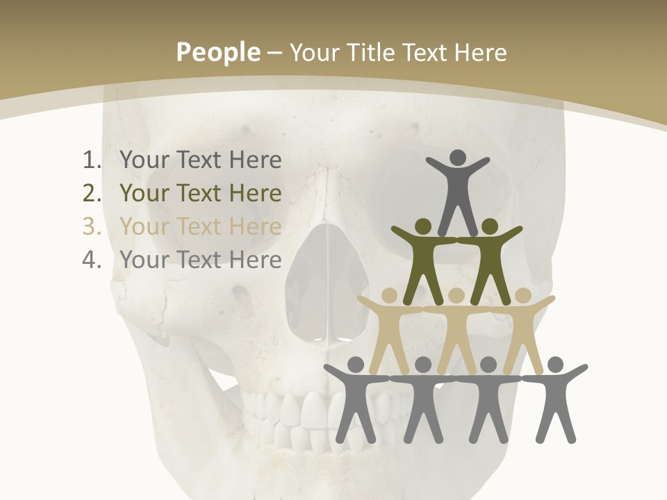 Curtain Messy Empty PowerPoint Template