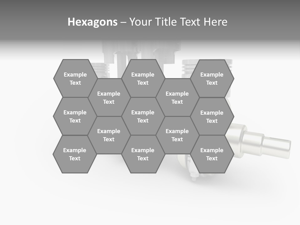 Cylinder Isolated Car PowerPoint Template