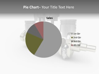 Cylinder Isolated Car PowerPoint Template