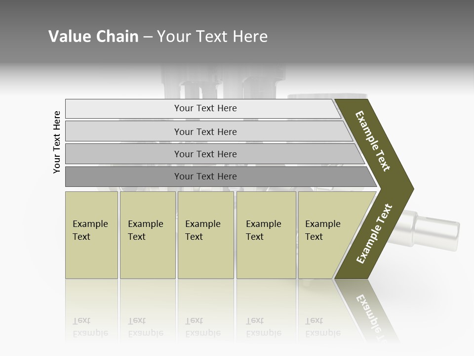 Cylinder Isolated Car PowerPoint Template