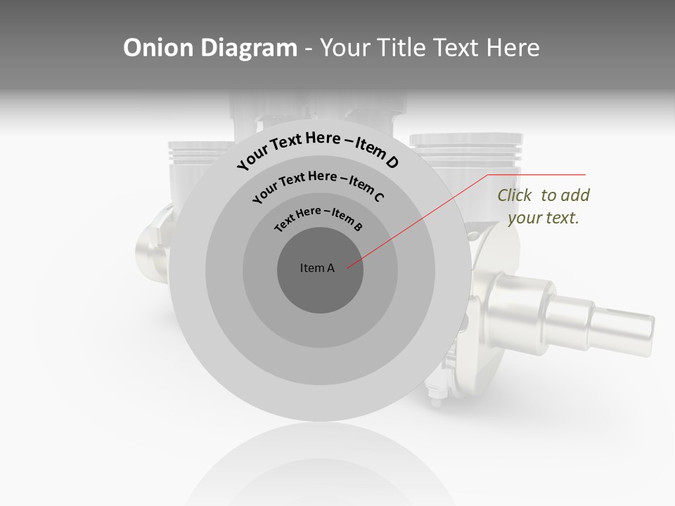 Cylinder Isolated Car PowerPoint Template