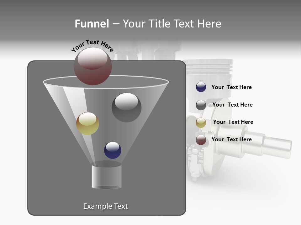 Cylinder Isolated Car PowerPoint Template