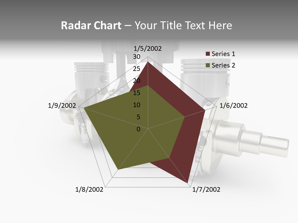 Cylinder Isolated Car PowerPoint Template