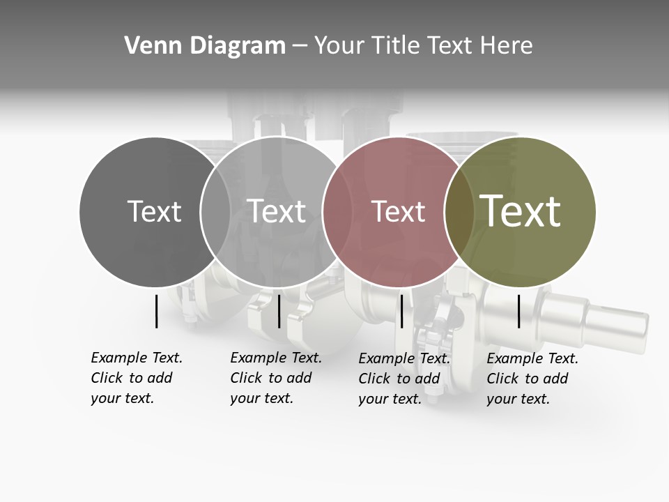 Cylinder Isolated Car PowerPoint Template
