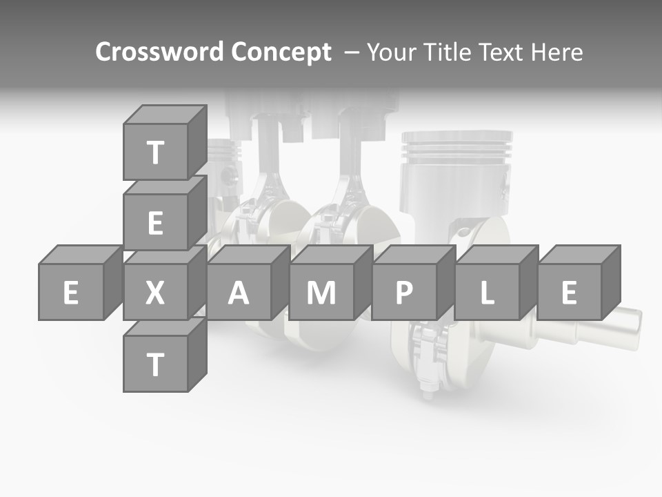 Cylinder Isolated Car PowerPoint Template