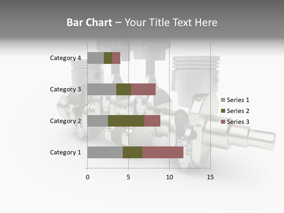 Cylinder Isolated Car PowerPoint Template