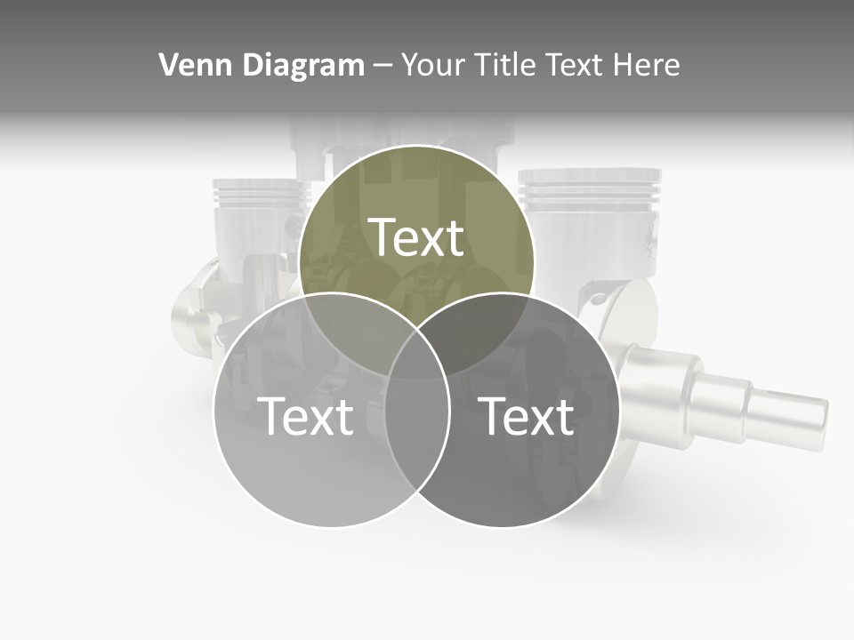 Cylinder Isolated Car PowerPoint Template