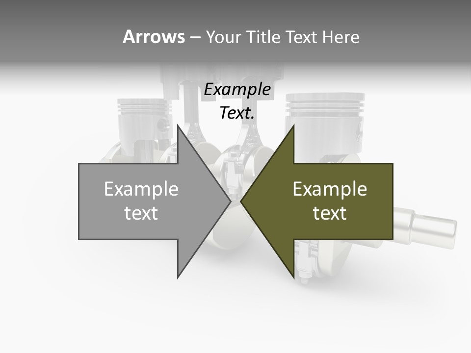 Cylinder Isolated Car PowerPoint Template