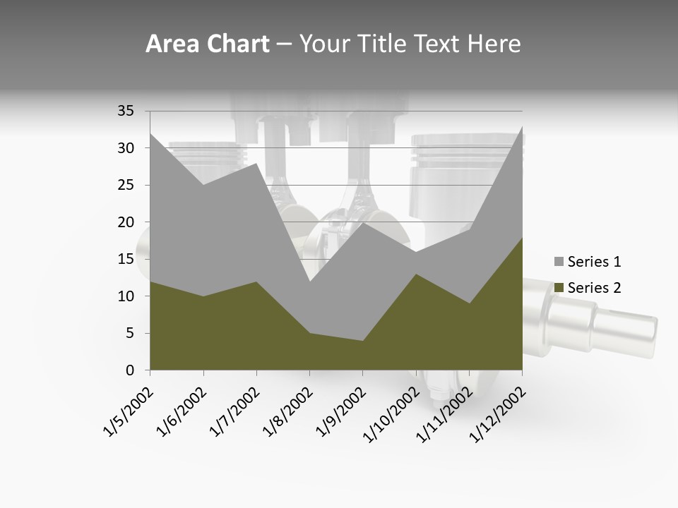 Cylinder Isolated Car PowerPoint Template