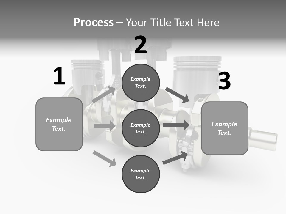 Cylinder Isolated Car PowerPoint Template