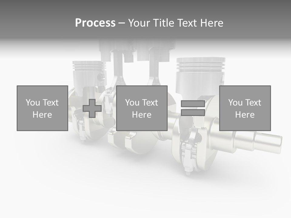 Cylinder Isolated Car PowerPoint Template