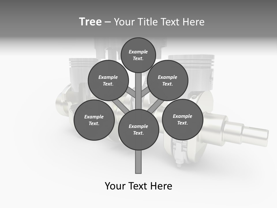 Cylinder Isolated Car PowerPoint Template