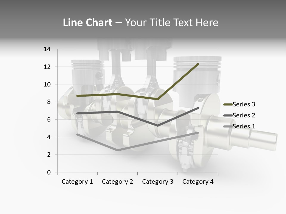 Cylinder Isolated Car PowerPoint Template
