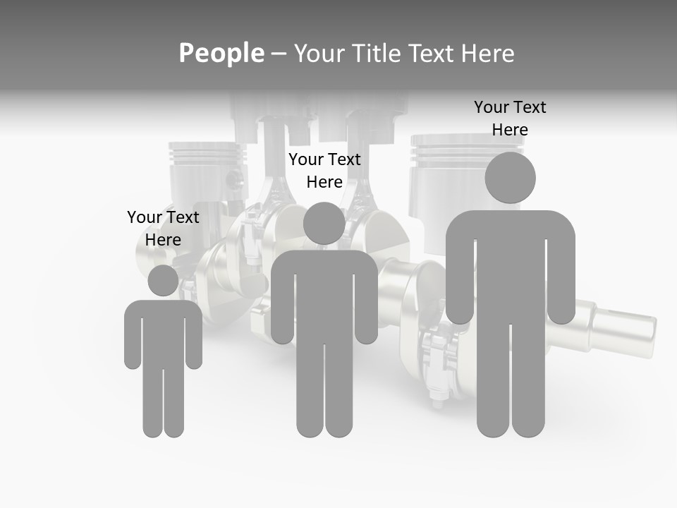 Cylinder Isolated Car PowerPoint Template