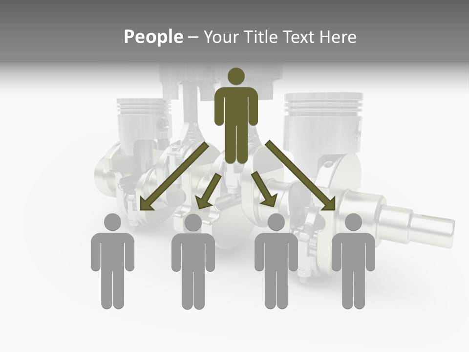 Cylinder Isolated Car PowerPoint Template