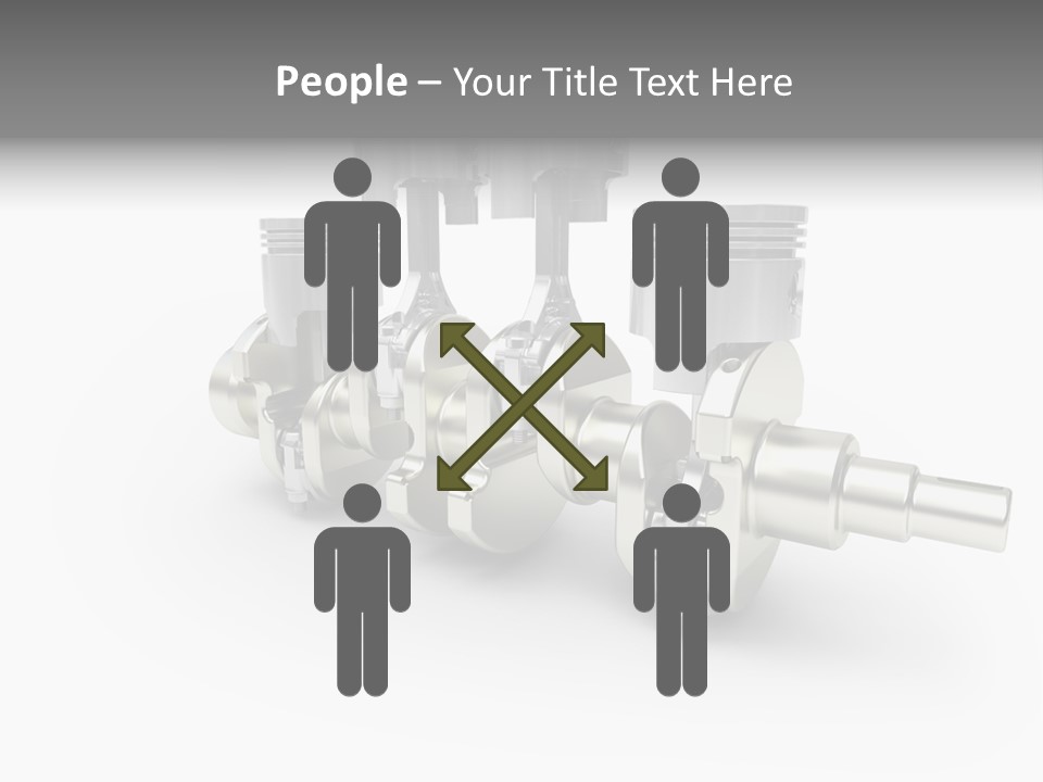 Cylinder Isolated Car PowerPoint Template