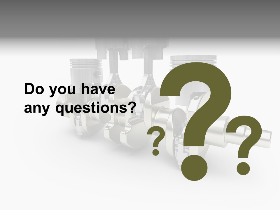 Cylinder Isolated Car PowerPoint Template