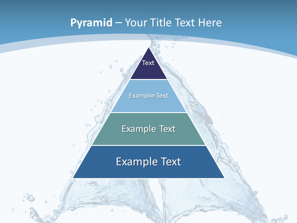 Wet Wave Drop PowerPoint Template