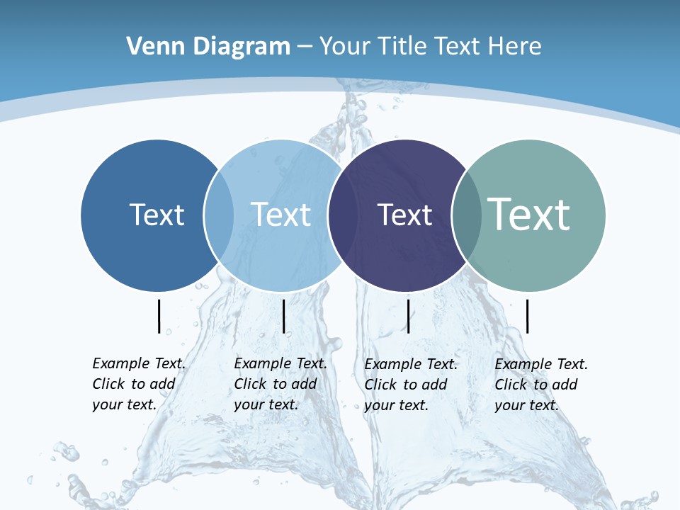 Wet Wave Drop PowerPoint Template