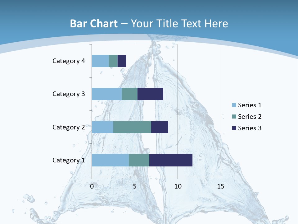 Wet Wave Drop PowerPoint Template