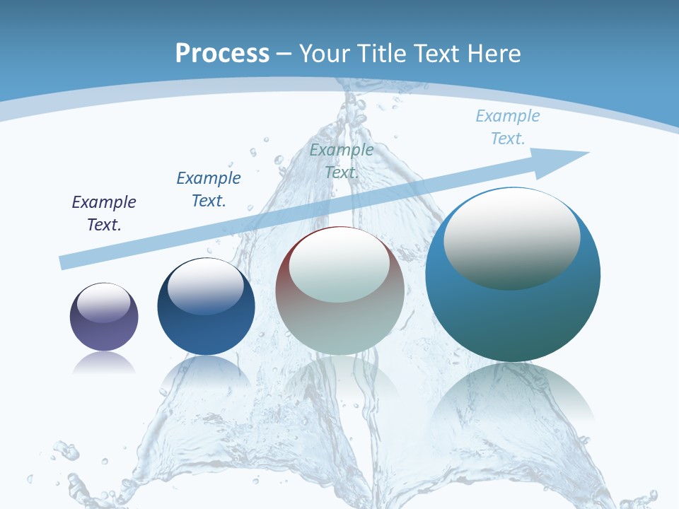 Wet Wave Drop PowerPoint Template