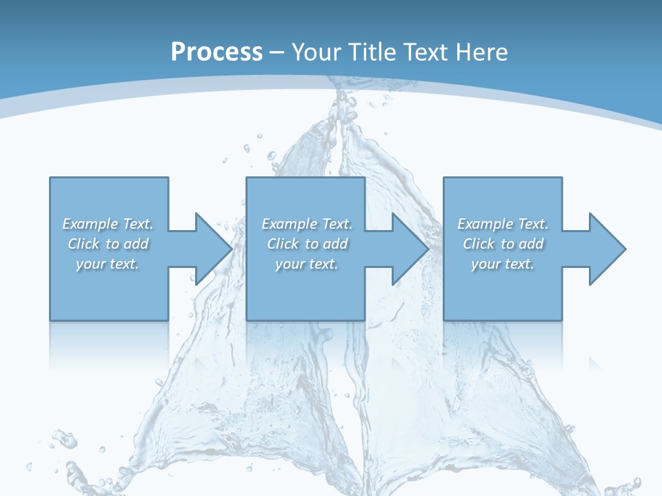 Wet Wave Drop PowerPoint Template
