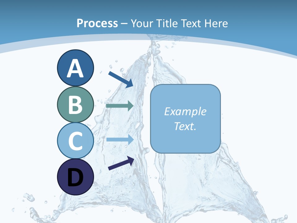 Wet Wave Drop PowerPoint Template