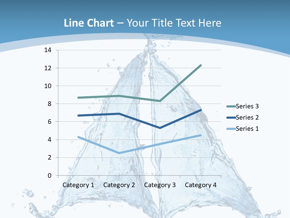 Wet Wave Drop PowerPoint Template