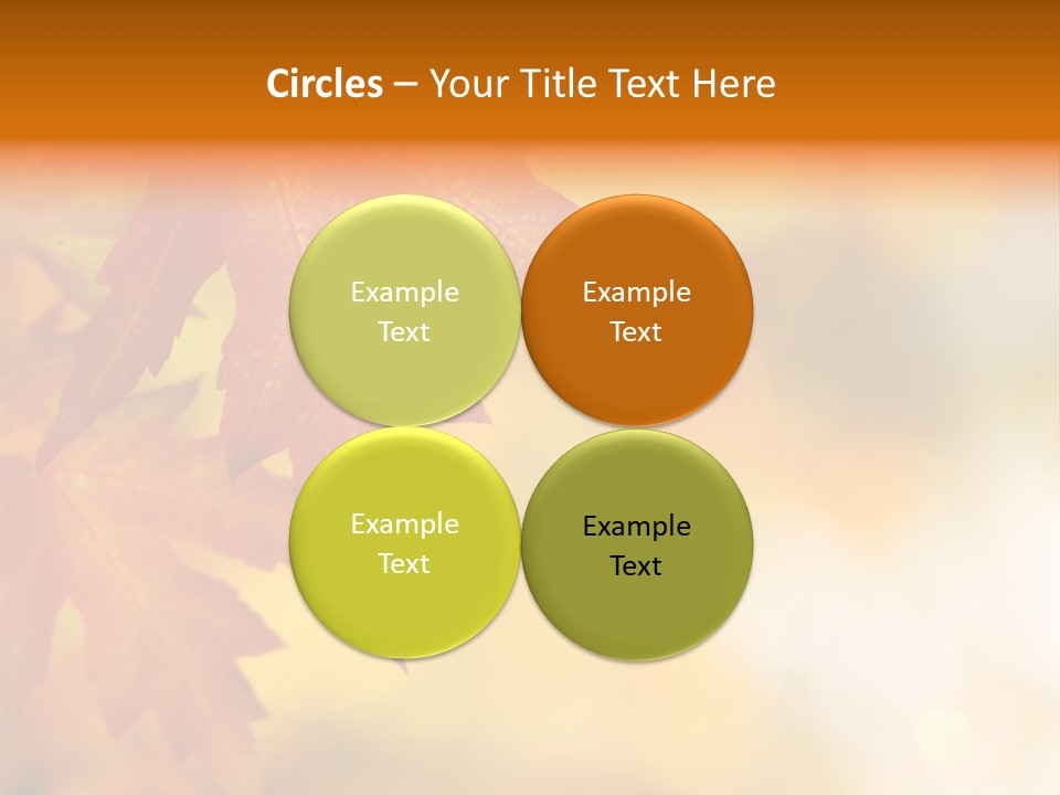 Park Isolated Vibrant PowerPoint Template
