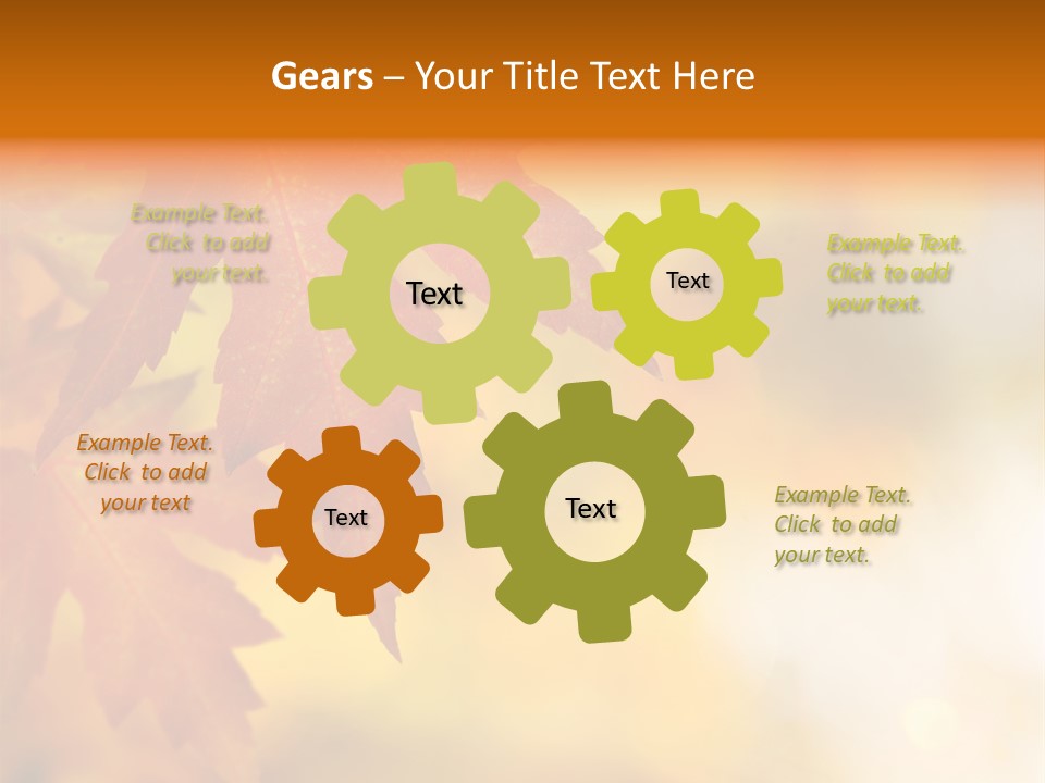 Park Isolated Vibrant PowerPoint Template