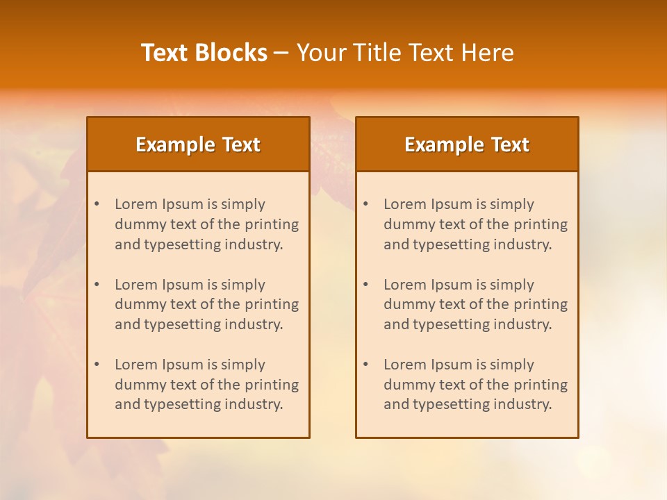 Park Isolated Vibrant PowerPoint Template