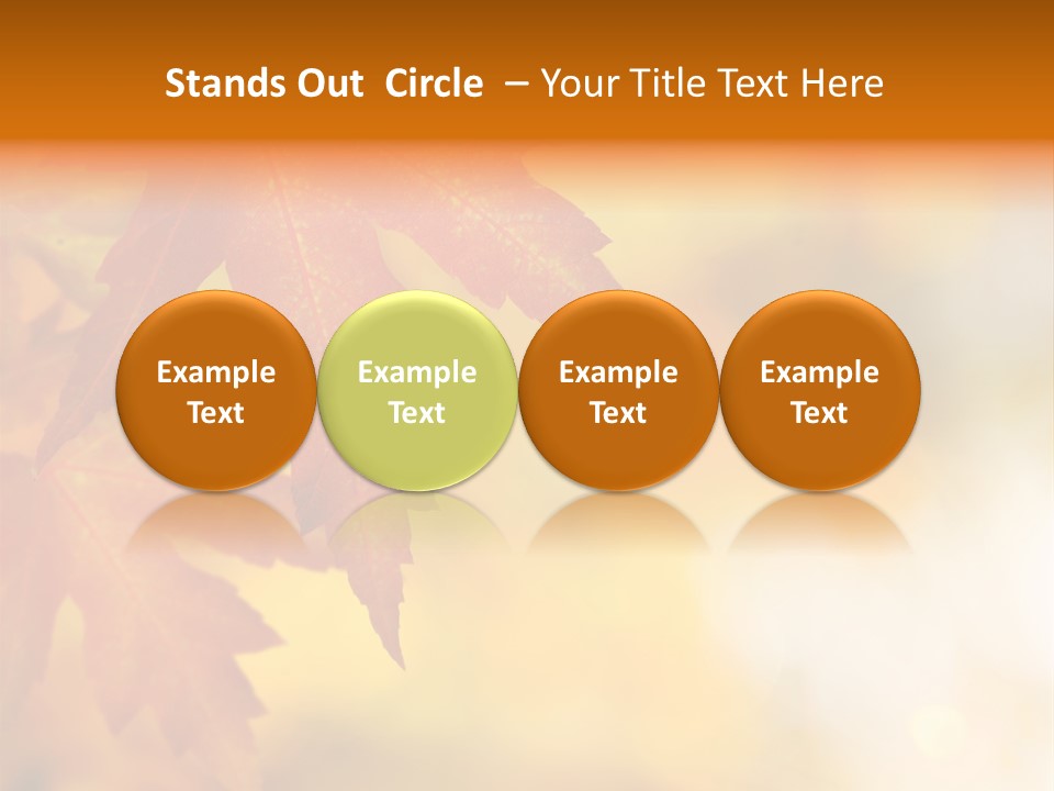Park Isolated Vibrant PowerPoint Template