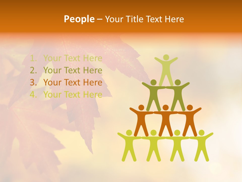 Park Isolated Vibrant PowerPoint Template