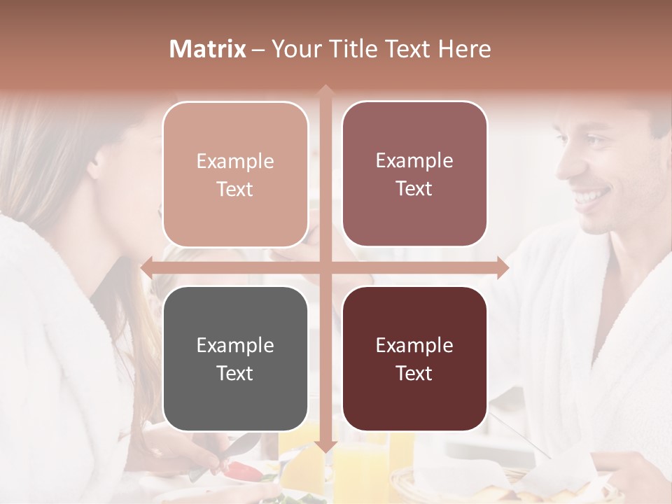 Daughter Morning Home PowerPoint Template