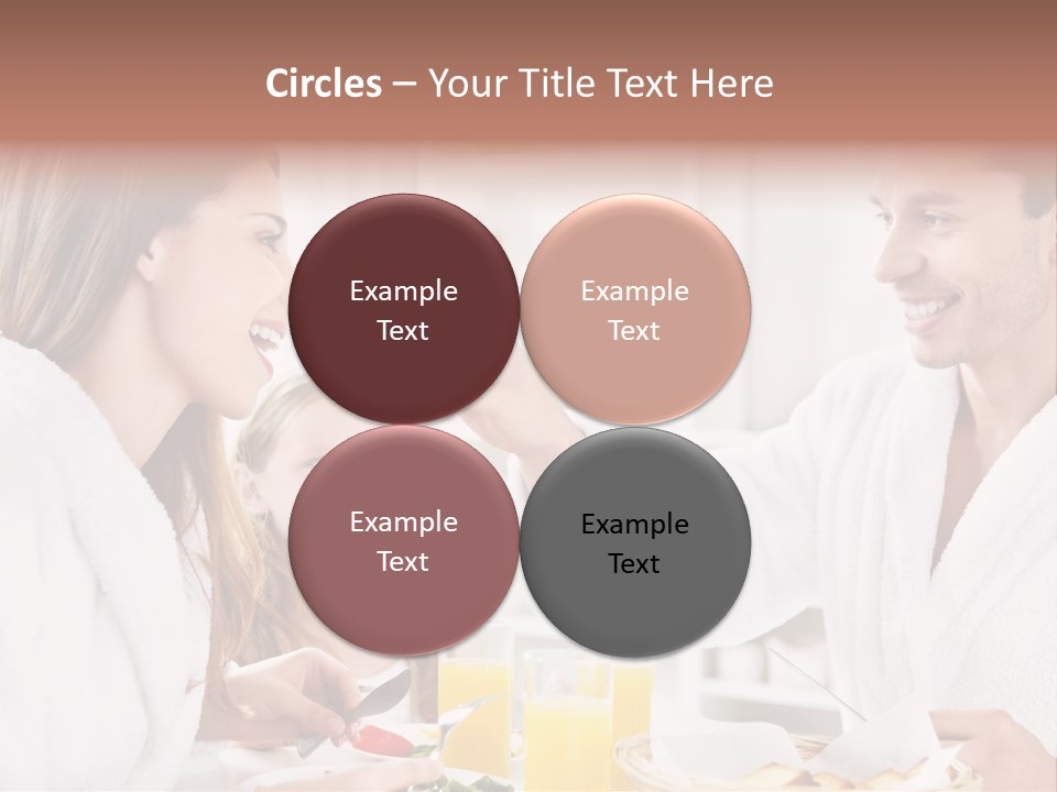 Daughter Morning Home PowerPoint Template