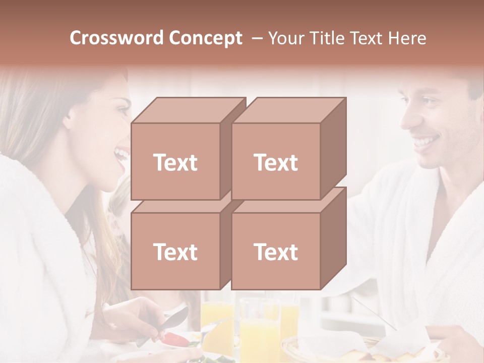 Daughter Morning Home PowerPoint Template