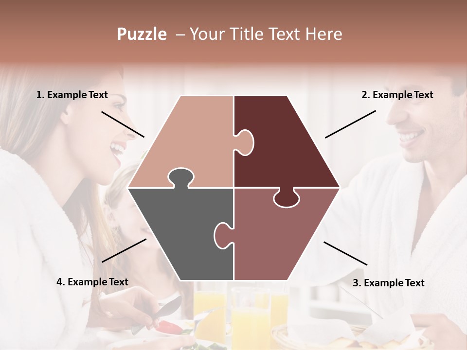 Daughter Morning Home PowerPoint Template