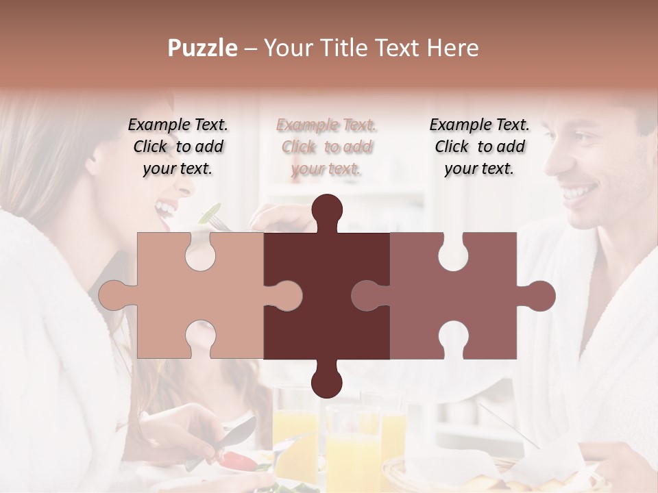 Daughter Morning Home PowerPoint Template