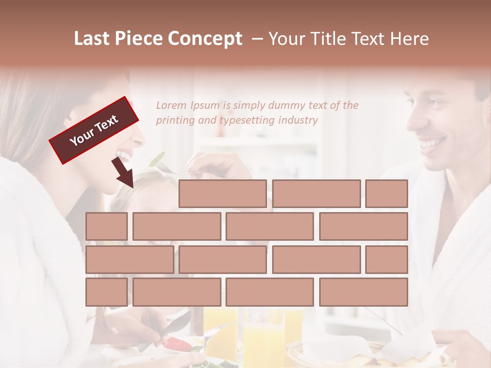 Daughter Morning Home PowerPoint Template