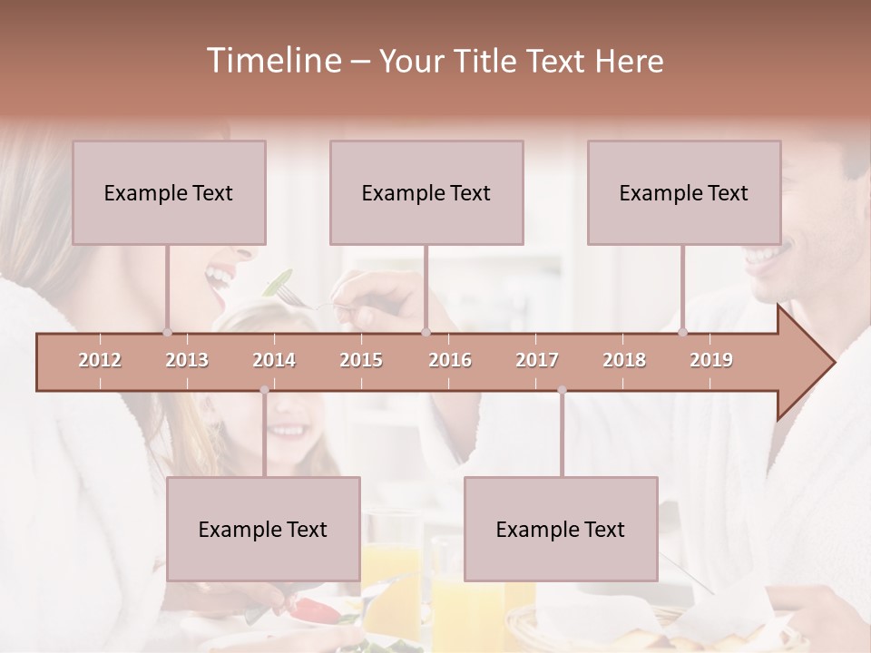 Daughter Morning Home PowerPoint Template