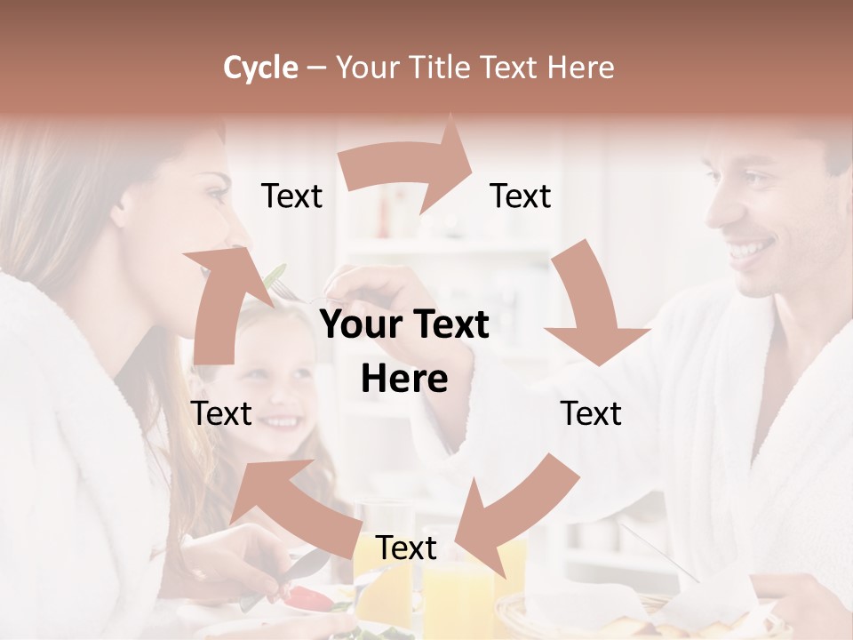 Daughter Morning Home PowerPoint Template