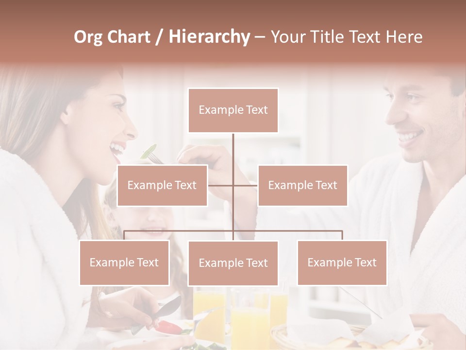 Daughter Morning Home PowerPoint Template