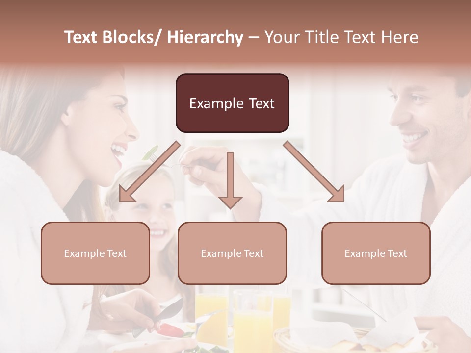 Daughter Morning Home PowerPoint Template