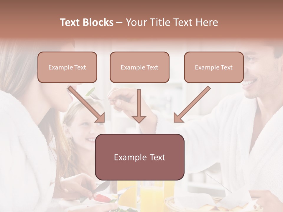 Daughter Morning Home PowerPoint Template