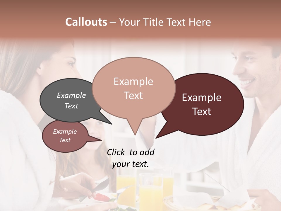 Daughter Morning Home PowerPoint Template